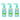 ON:THE BODY Foot Shampoo Cotton 385ml 3-pack 2 types choice Grapefruit or Lemon  Body Care ON:THE BODY
