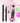 ETUDE Line Fix Brush Liner Black Brown (1+1 pack)  Decorative cosmetics ETUDE