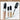 Kissme Heavy Rotation Coloring Eyebrow EX 6 Shades  Decorative cosmetics Kissme