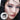 RISKY Pigment Eyeshadow Palette 8 Colors  Decorative cosmetics RISKY