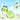 beplain Mung Bean Cotton Fit Powder Pact 7g +Brush  Sunscreen beplain