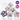 TIPTOE Wish Touch Eye Palette 6 Colors  Decorative cosmetics TIPTOE