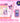 Touk Waterproof Slim Eyeliner Sanrio Mini Trio 2 Shades  Decorative cosmetics Touk